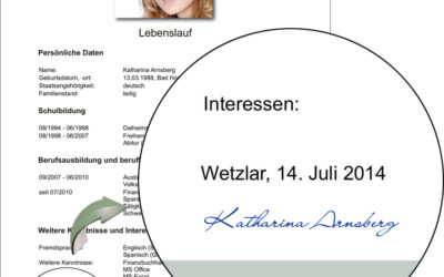 Muss man Online-Bewerbungen unterschreiben?